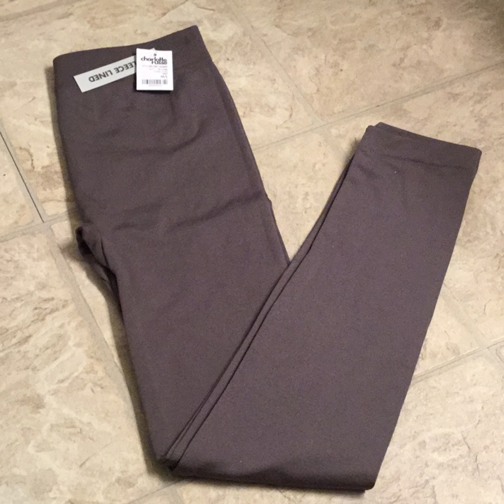 BRAND NEW: fleece lined leggings